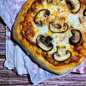 mushroom pizza